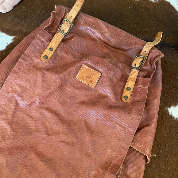 Will Leather Goods Wax Coated Canvas Backpack - Picture 2 of 7